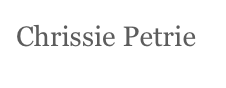 Chrissie Petrie